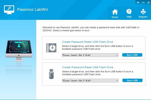 Windows密码恢复软件PassMoz LabWin 可绕过密码-淘源码网
